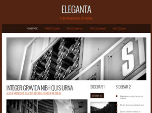 Preview eleganta - FREE HTML CSS JavaScript Template