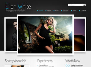 Preview ellen white - FREE HTML CSS JavaScript Template