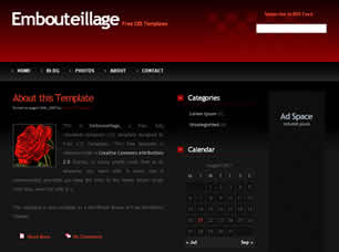 Preview embouteillage - FREE HTML CSS JavaScript Template