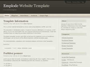 Preview emplode - FREE HTML CSS JavaScript Template