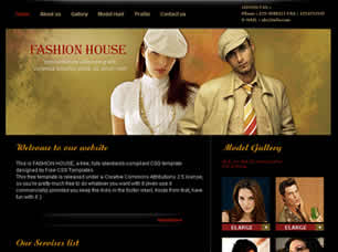 Preview fashion house - FREE HTML CSS JavaScript Template