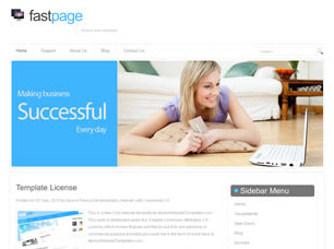 Preview fastpage - FREE HTML CSS JavaScript Template