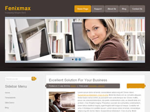 Preview fenixmax - FREE HTML CSS JavaScript Template