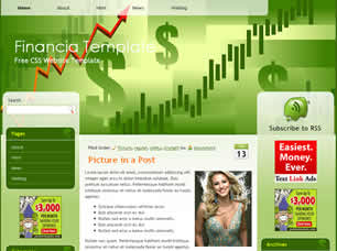 Preview financia - FREE HTML CSS JavaScript Template