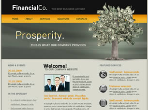 Preview financialco - FREE HTML CSS JavaScript Template