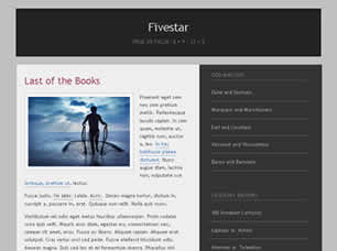 Preview fivestar - FREE HTML CSS JavaScript Template