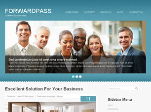 Preview forwardpass - FREE HTML CSS JavaScript Template