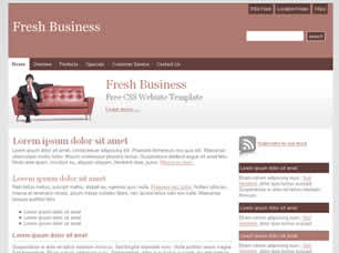 Preview fresh business - FREE HTML CSS JavaScript Template