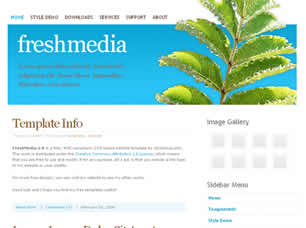 Preview freshmedia 1 0 - FREE HTML CSS JavaScript Template