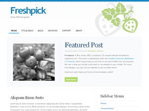 Preview freshpick 1 0 - FREE HTML CSS JavaScript Template