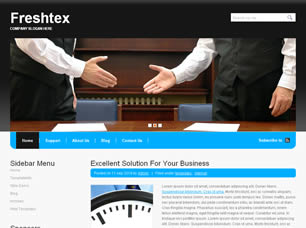 Preview freshtex - FREE HTML CSS JavaScript Template