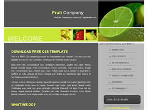 Preview fruit company - FREE HTML CSS JavaScript Template