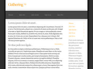 Preview gathering 14 - FREE HTML CSS JavaScript Template