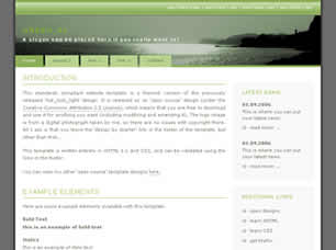 Preview green 80 - FREE HTML CSS JavaScript Template