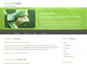 Preview greencastle - FREE HTML CSS JavaScript Template