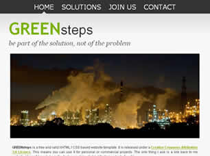 Preview greensteps - FREE HTML CSS JavaScript Template