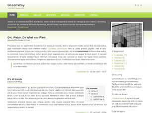 Preview greenway - FREE HTML CSS JavaScript Template