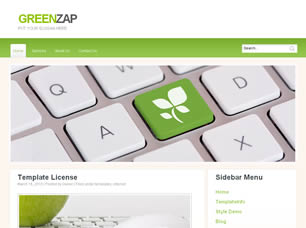 Preview greenzap - FREE HTML CSS JavaScript Template