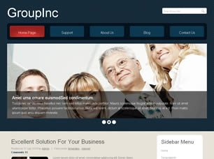 Preview groupinc - FREE HTML CSS JavaScript Template