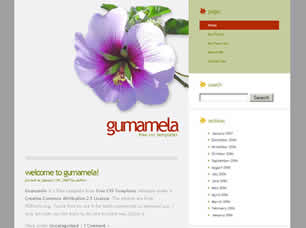 Preview gumamela - FREE HTML CSS JavaScript Template