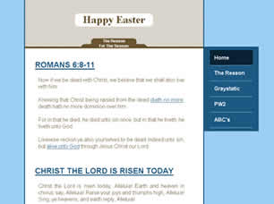 Preview happy easter - FREE HTML CSS JavaScript Template