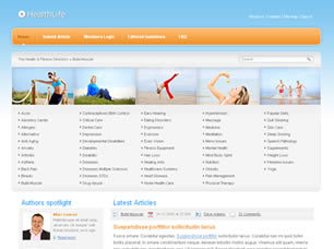 Preview healthlife - FREE HTML CSS JavaScript Template