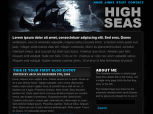 Preview high seas - FREE HTML CSS JavaScript Template