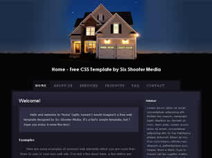 Preview home1 - FREE HTML CSS JavaScript Template