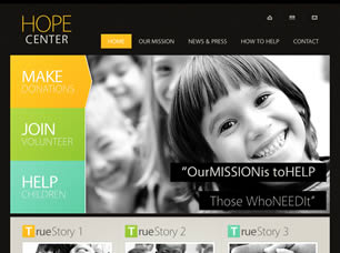 Preview hope center - FREE HTML CSS JavaScript Template