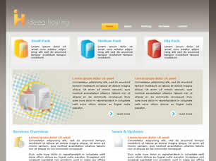 Preview ideea hosting - FREE HTML CSS JavaScript Template