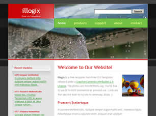 Preview illogix - FREE HTML CSS JavaScript Template