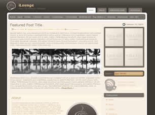 Preview ilounge - FREE HTML CSS JavaScript Template