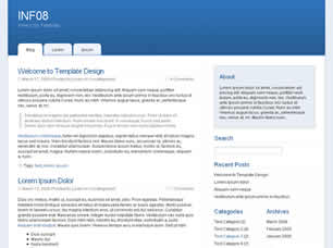Preview inf08 - FREE HTML CSS JavaScript Template