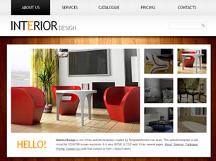 Preview interior design - FREE HTML CSS JavaScript Template