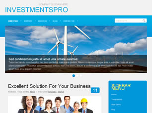 Preview investmentspro - FREE HTML CSS JavaScript Template