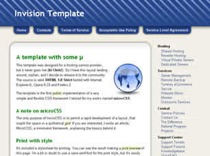 Preview invision - FREE HTML CSS JavaScript Template