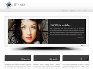 Preview iphoto - FREE HTML CSS JavaScript Template