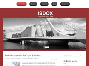 Preview isdox - FREE HTML CSS JavaScript Template