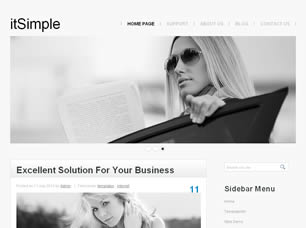 Preview itsimple - FREE HTML CSS JavaScript Template