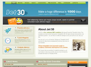 Preview jet 30 - FREE HTML CSS JavaScript Template
