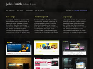 Preview john smith - FREE HTML CSS JavaScript Template