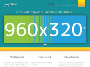 Preview jumpstart - FREE HTML CSS JavaScript Template