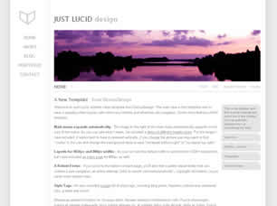 Preview just lucid - FREE HTML CSS JavaScript Template