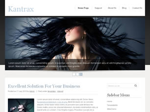 Preview kantrax - FREE HTML CSS JavaScript Template