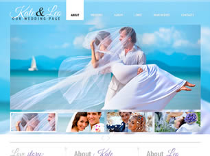 Preview kate and leo - FREE HTML CSS JavaScript Template