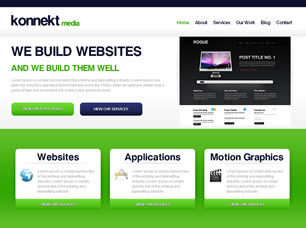 Preview konnekt media - FREE HTML CSS JavaScript Template