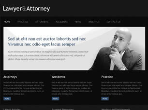 Preview lawyer and attorney - FREE HTML CSS JavaScript Template