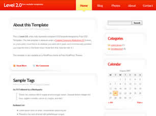 Preview level 2 0 - FREE HTML CSS JavaScript Template