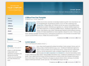 Preview lgblue - FREE HTML CSS JavaScript Template
