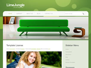 Preview limejungle - FREE HTML CSS JavaScript Template